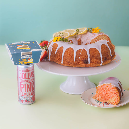 Pink Lemonade Bundt Cake